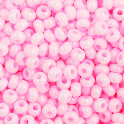 50 Grams of 11/0 Opaque Pink Seed Beads