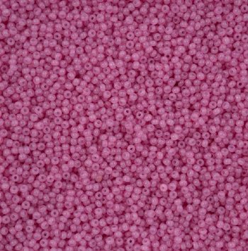 50 Grams of 11/0 Fuchsia Alabaster Solgel Seed Beads