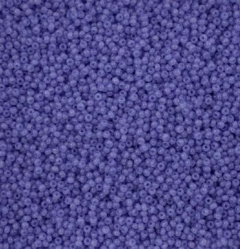 50 Grams of 11/0 Purple Alabaster Solgel Seed Beads