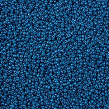 10 Grams 13/0 Charlotte Seed Beads - Opaque Dark Lapis Blue