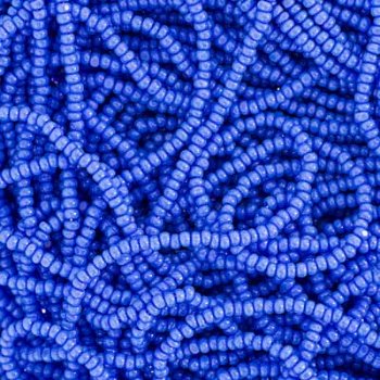 10 Grams 13/0 Charlotte Seed Beads - Opaque Light Royal Blue