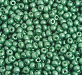50g 6/0 Matte Metallic Dark Green