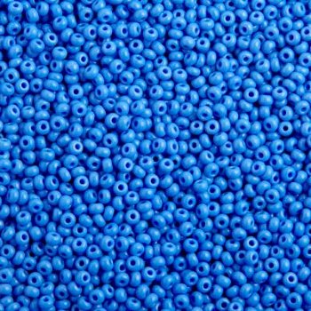 50g 6/0 Opaque Lapis Blue Seed Beads