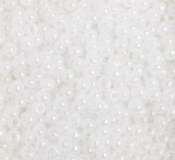 50g 6/0 Pearl White