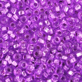 50g 6/0 Violet Silver Lined