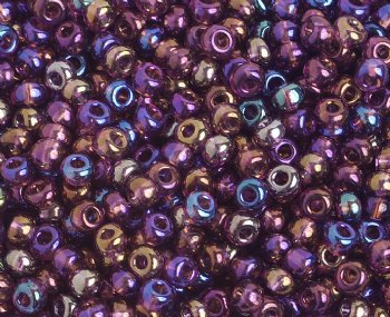 50g 6/0 Transparent Iris Amethyst
