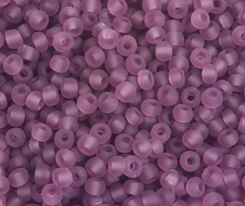 50g  6/0 Transparent Matte Amethyst
