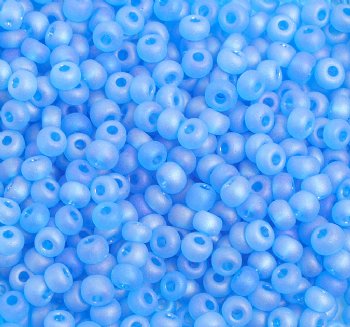 50g 6/0 Transparent Matte Iris Aqua