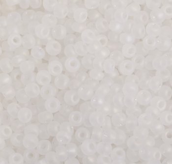 50g 6/0 Transparent Matte Iris Crystal