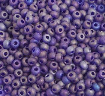 50g 6/0 Transparent Matte Iris Cobalt