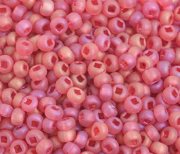 50g 6/0 Transparent Matte Iris Dark Rose