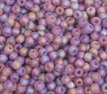 50g 6/0 Transparent Matte Iris Light Amethyst