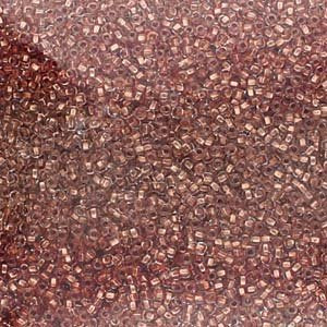 50 Grams of 8/0 Copperlined Crystal Seed Beads
