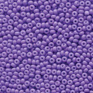 50g 8/0 Opaque Plum Solgel Seed Beads