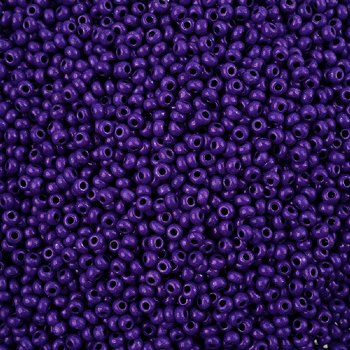 50g 8/0 Opaque Purple Terra Intensive Seed Beads