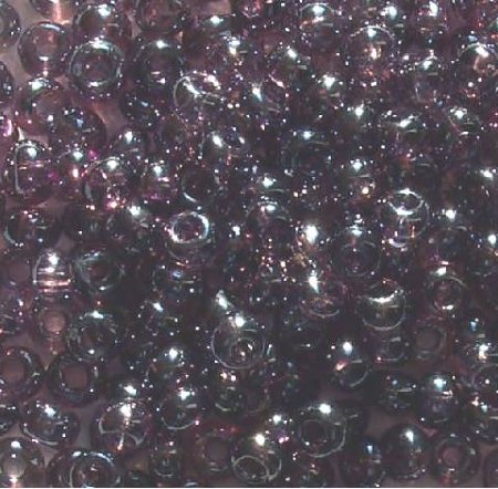 20 Gram Vial of 2/0 Mixed Amethyst Lustre Mix