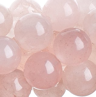 16 inch strand of 10mm Round Natural Rose Quartz Beads