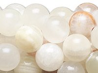 16 inch strand of 8mm Round Italian Onyx Beads