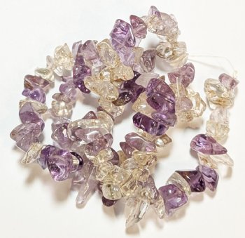 16 inch strand of Ametrine Chips