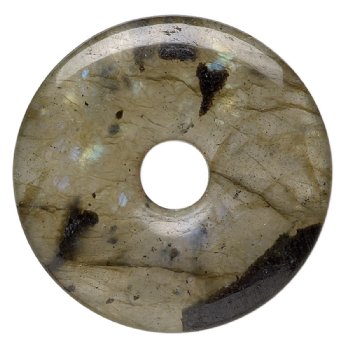 1, 25mm Labradorite Donut Focal