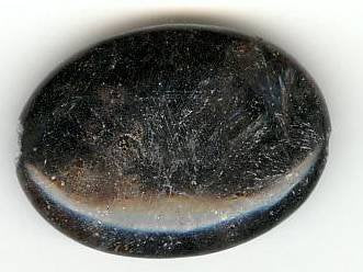 1 25x18mm Flat Oval Amphibolite