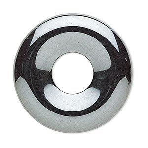 1, 35mm Hematite Donut