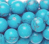 16 inch strand 8mm Howlite Turquoise Matrix Beads