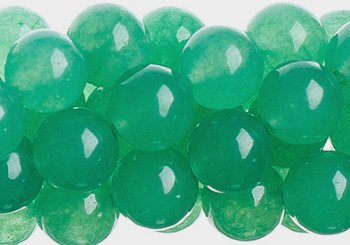 16 inch strand of 8mm Round Green Aventurine Beads