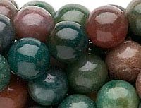 16 inch strand of 8mm Round Fancy Jasper Beads
