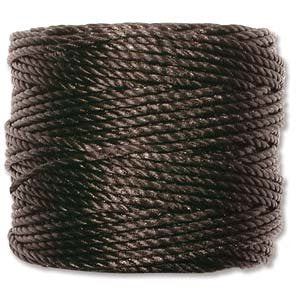 35yd .9mm Black Heavy S-Lon Nylon Cord