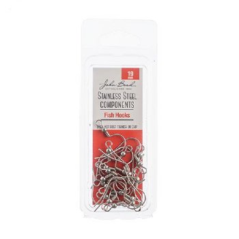 20pcs of 19mm Stainless Steel Fish Hook With Ball Earrings