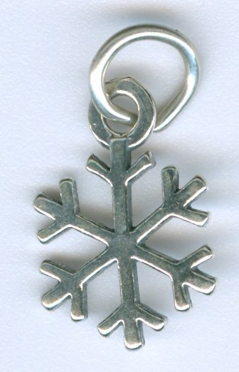 Sterling Silver Snowflake Pendant