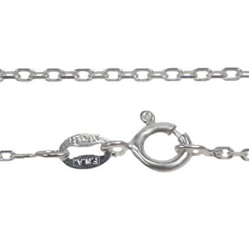 18 inch 1mm Sterling Silver Anchor Chain