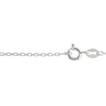 18 inch 1mm Sterling Silver Cable Chain