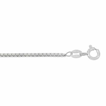 18 inch 0.8mm Sterling Silver Box Chain