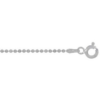 20 inch 1.5mm Sterling Silver Bead / Ball Chain