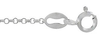 20 inch 1mm Sterling Silver Rolo Chain
