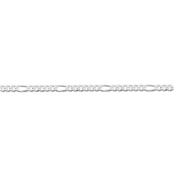 20 inch 1.7mm Sterling Silver Figaro Chain Necklace