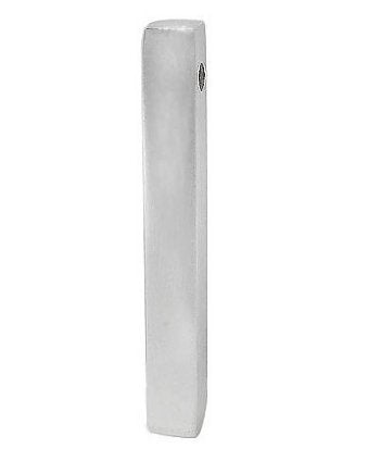 1, 30x4x4mm Sterling Silver Rectangle Drop Charm Pendant