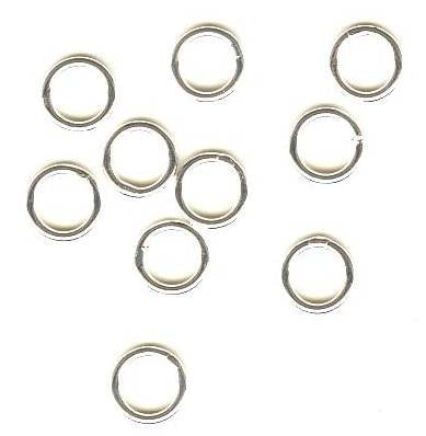 SS2609 10, 6mm Closed Jump Rings