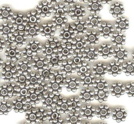 SS2476 10 5x1mm Bali Daisy Spacer Beads