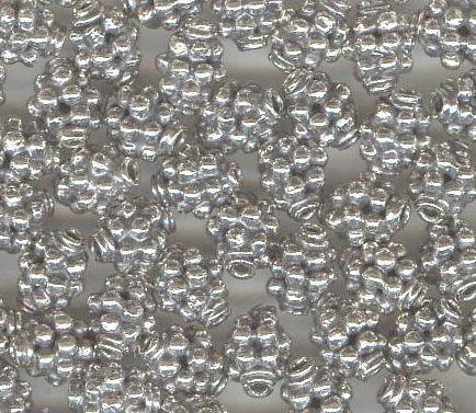 AS02  1 7x6mm Bali Bumpy Oval