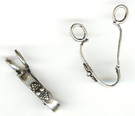 1 Bali Sterling Donut Holder (holds up to 40mm donut)