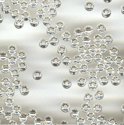 SS2412  50 3mm Smooth Round Sterling Silver Beads