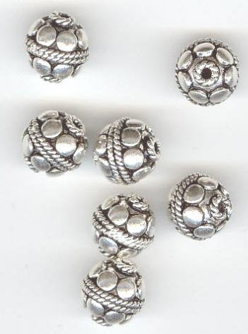 SS2491 1 8x8mm Round Bali