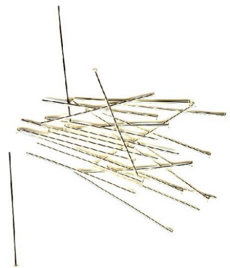 SS2802 20 25mm 20 Gauge Sterling Silver Headpins