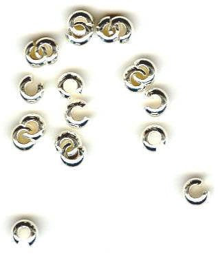 SS2398 10 3mm Crimp Covers