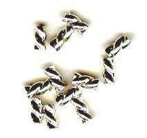 SS2391 10 3x1.5mm Sterling Silver Tornado Crimps
