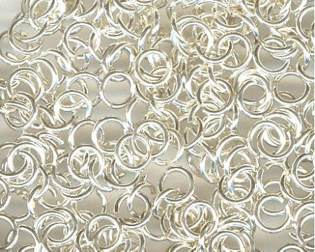 SS2603 25 5mm Sterling Silver Jump Rings