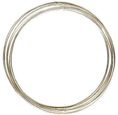 SS3311 1 Foot of 18 Gauge Half Hard Round Sterling Wire